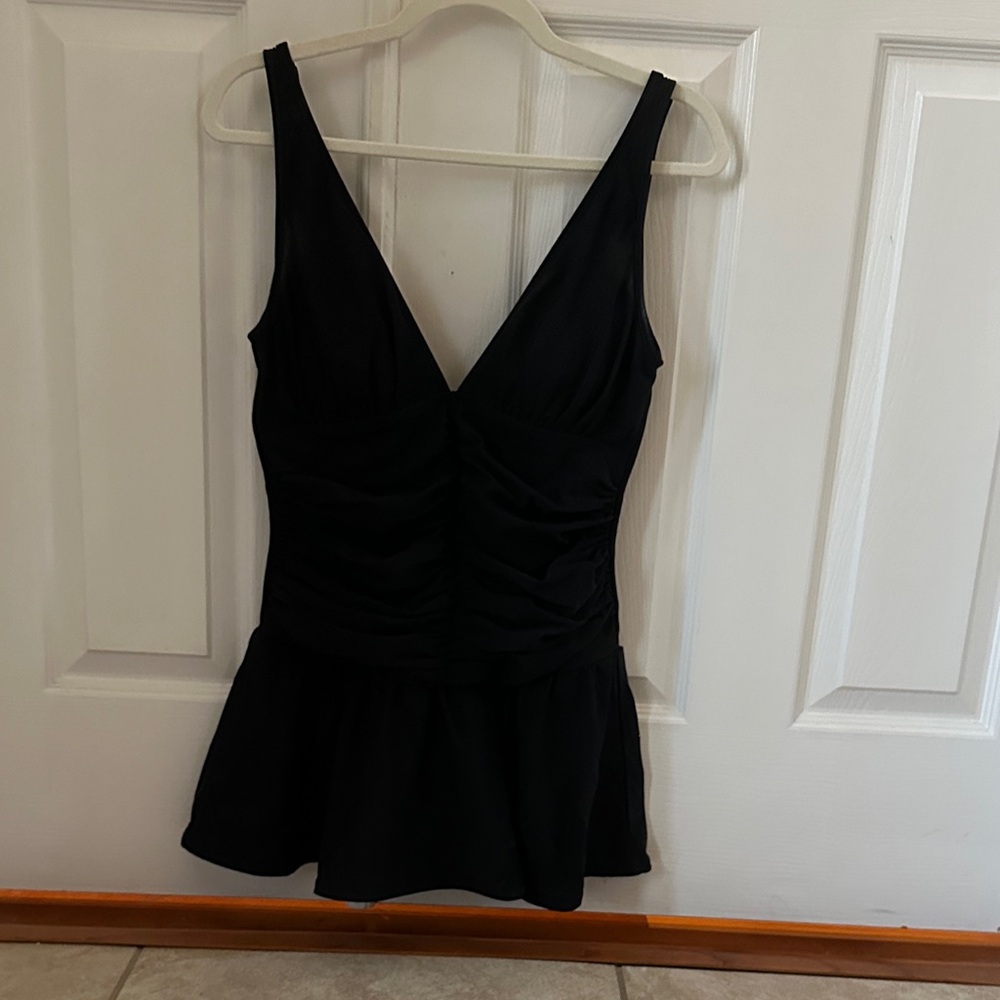 Shape FX black swim dress size 12